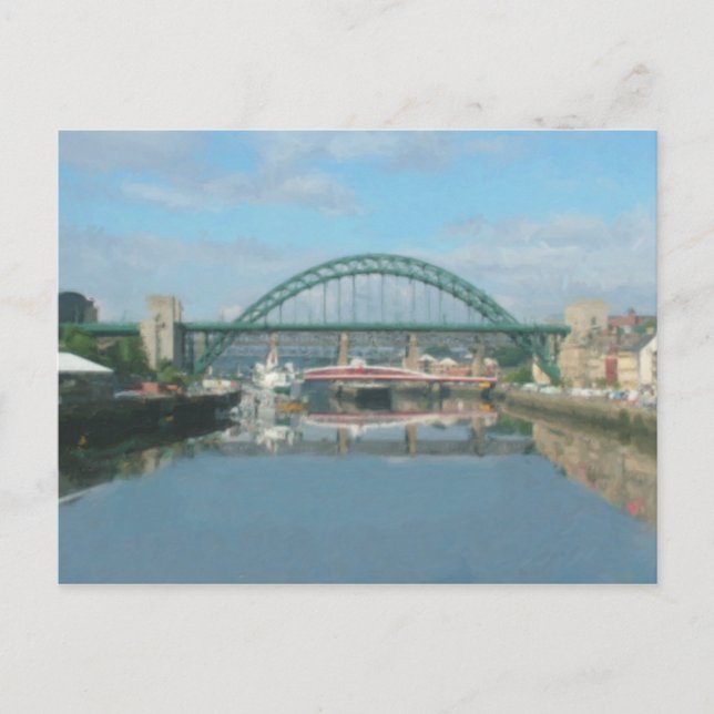Carte Postale pont tyne (lumière du jour) (Devant)
