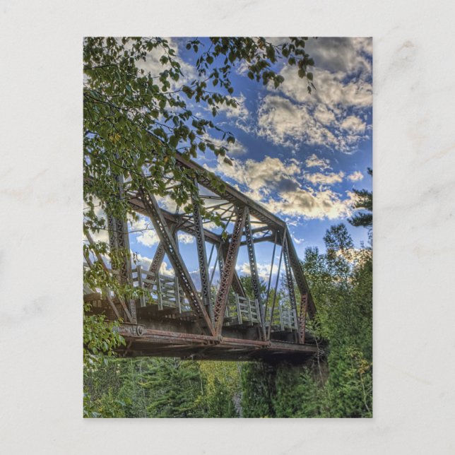 Carte Postale Pont vers le haut (Devant)