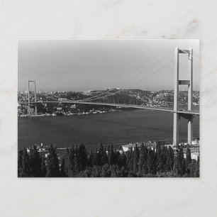 Carte Postale Pont vintage Turquie Istanbul Bosphore