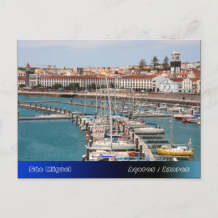 Carte Postale Ponta Delgada - Açores