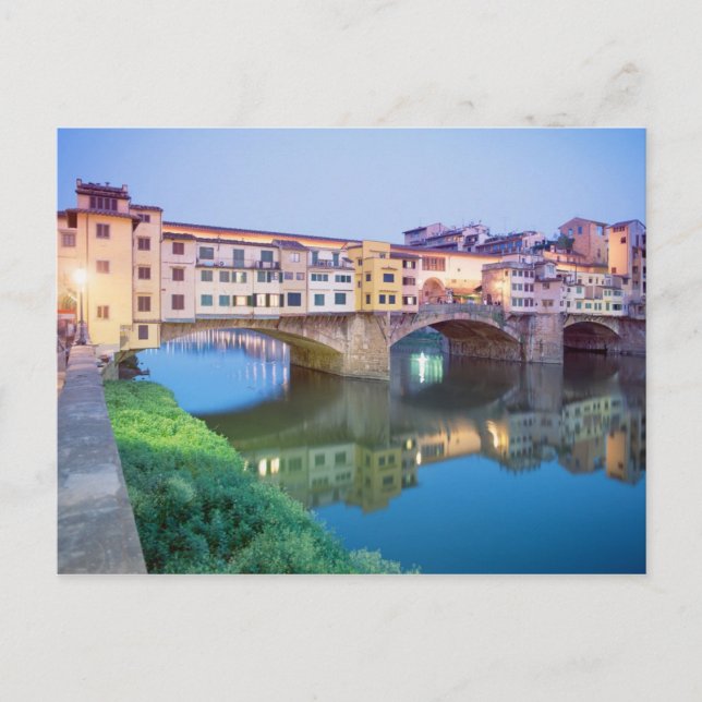 Carte Postale Ponte Vecchio Florence Italie (Devant)