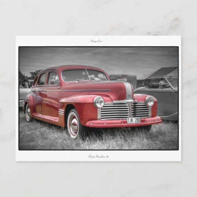 Carte Postale Pontiac Streamliner '41 (Devant)