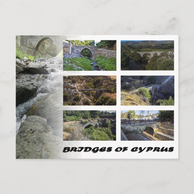 Carte Postale Ponts de Chypre (Devant)