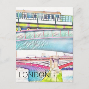 Carte Postale Ponts Londres