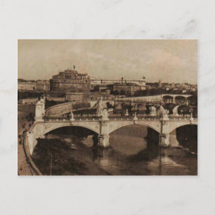 Carte Postale Ponts ROME 1920 Réplique