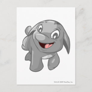 Carte Postale Poogle Silver