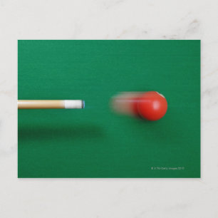 Carte Postale Pool Cue