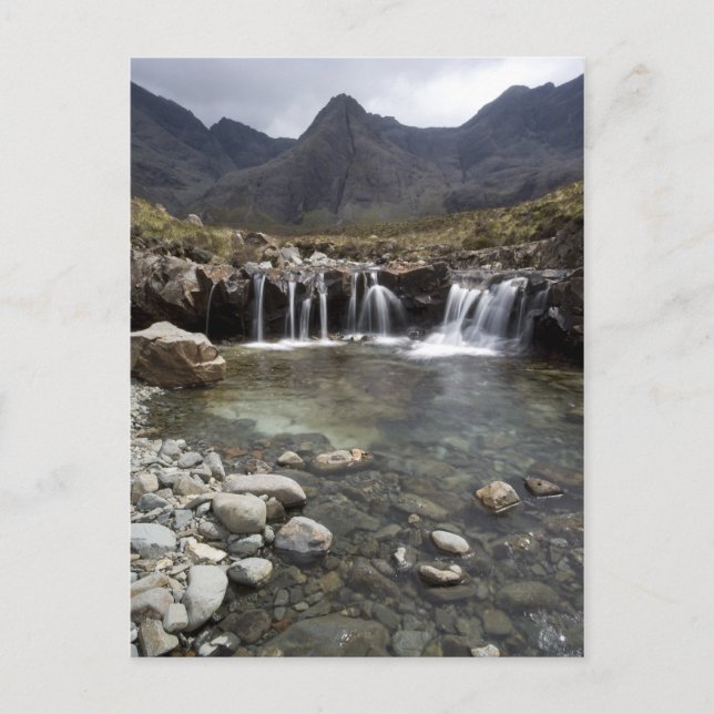 Carte Postale Pools de fées, île de Skye (Devant)