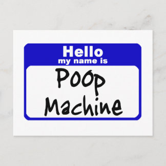 Carte Postale poop3