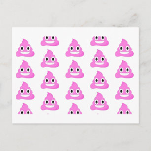 Carte Postale Poop Emoji
