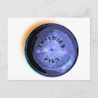 Carte Postale Pop-Art À Tarte Frisbee Originale