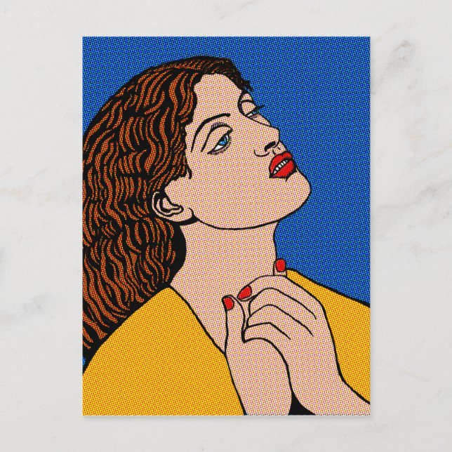 Carte Postale Pop Grrl pré-Raph (Devant)