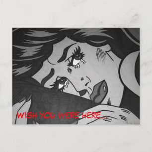 Carte Postale Popart Postcard