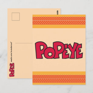 Carte postale Popeye