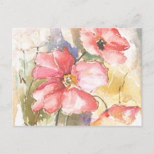 Carte Postale Poppies douces I