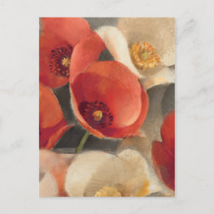 Carte Postale Poppies en pleine floraison