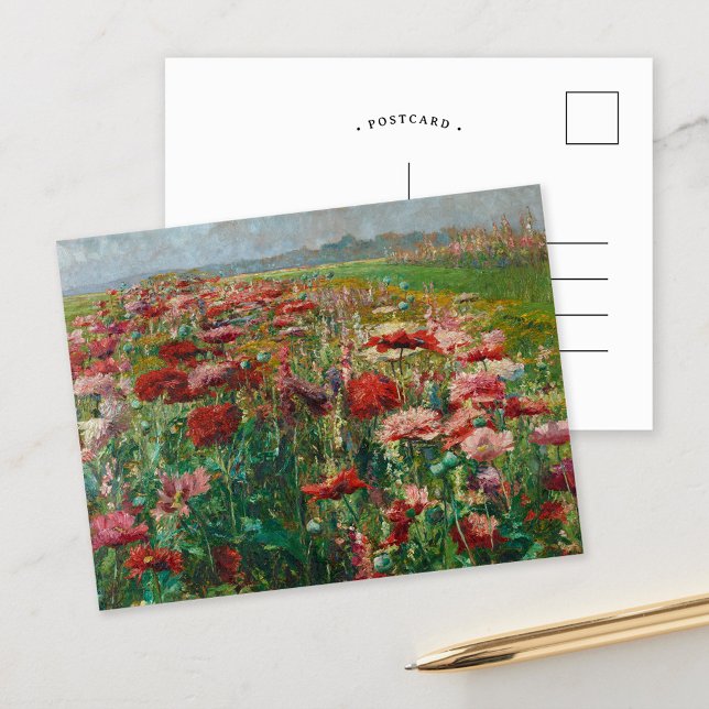 Carte Postale Poppies florissantes | Olga Wisinger-Florian (Créateur téléchargé)