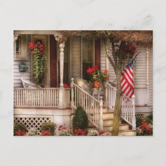 Carte Postale Porche - Americana (Devant)