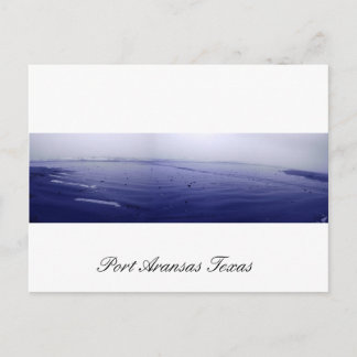 Carte Postale Port Aransas (panoramic) Fog Postcard