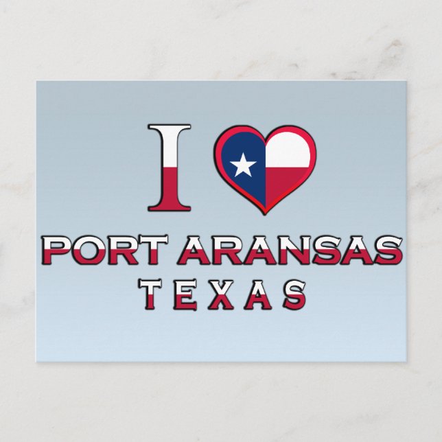 Carte Postale Port Aransas, Texas (Devant)