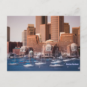 Carte Postale Port de Boston