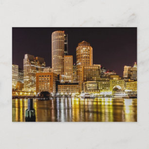Carte Postale Port de Boston