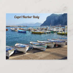 Carte Postale Port de Capri Italie