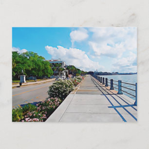 Carte Postale Port de Charleston en Caroline du Sud
