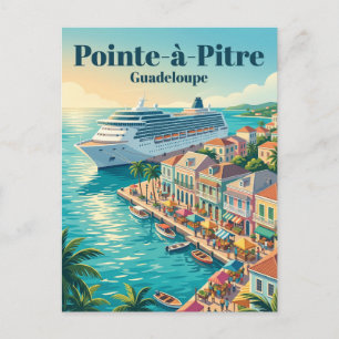 Carte Postale Port de croisière de Pointe-à-Pitre Guadeloupe