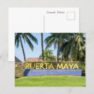 Carte Postale Port de croisière Puerta Maya, Cozumel, Mexique