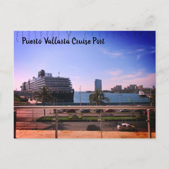 Carte Postale Port de croisière Puerto Vallarta (Devant)
