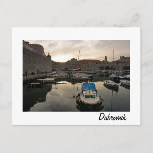 Carte Postale Port de Dubrovnik