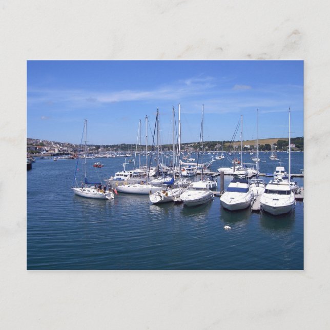 Carte Postale Port de Falmouth (Devant)