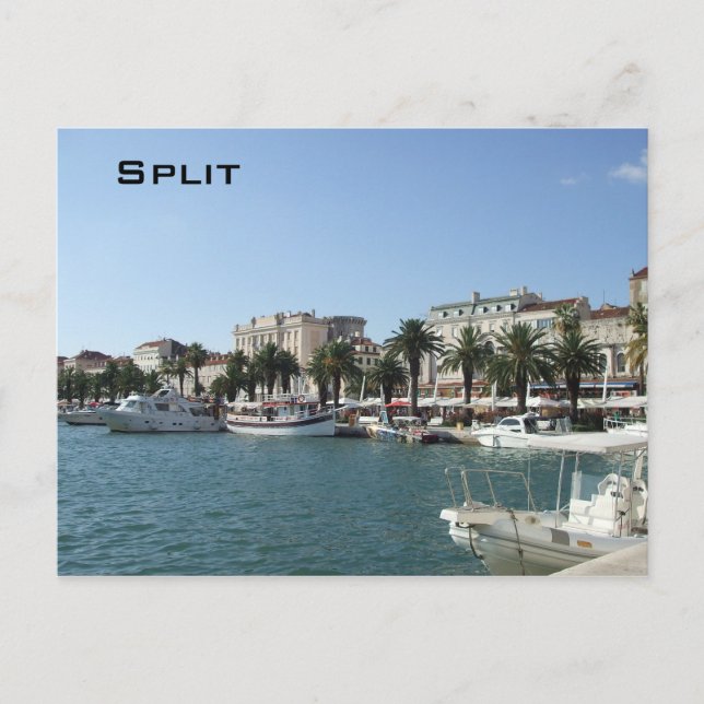 Carte Postale Port de fractionnement (Devant)