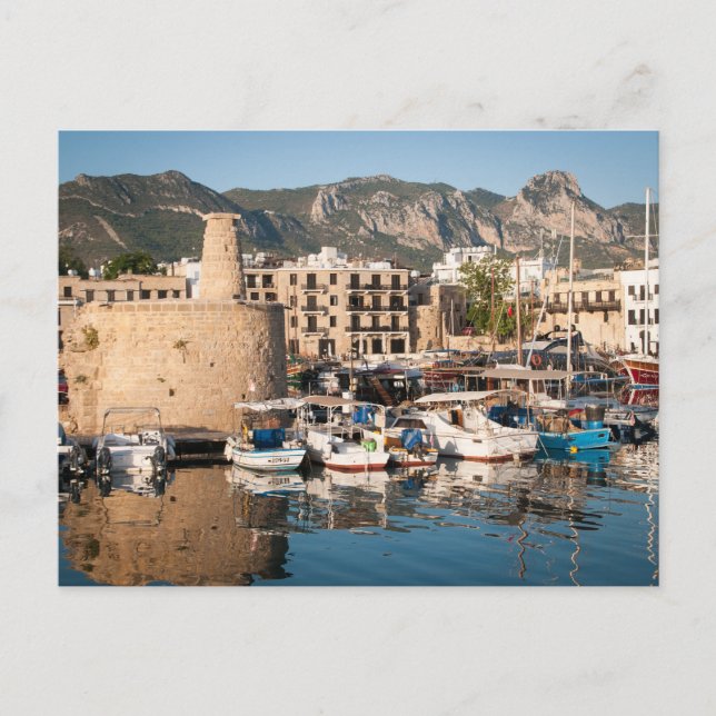 Carte Postale Port de Kyrenia Chypre du Nord (Devant)