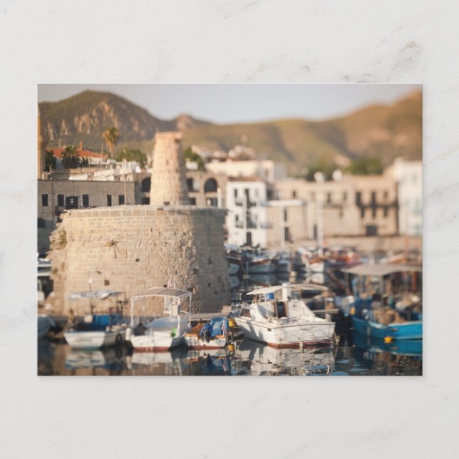 Carte Postale Port de Kyrenia Chypre Nord (Devant)