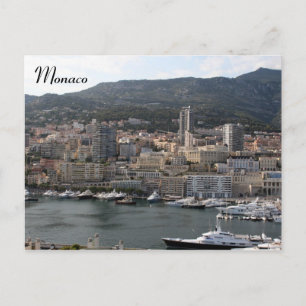 Carte Postale port de monaco