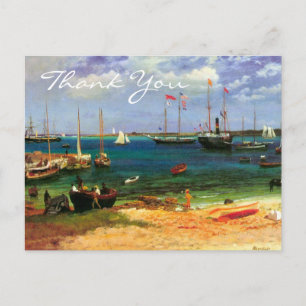 Carte Postale Port de Nassau par Albert Bierstadt