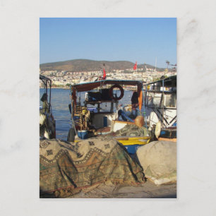 Carte Postale Port de pêche de Kusadasi