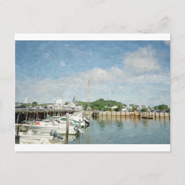 Carte Postale Port de Provincetown (Devant)