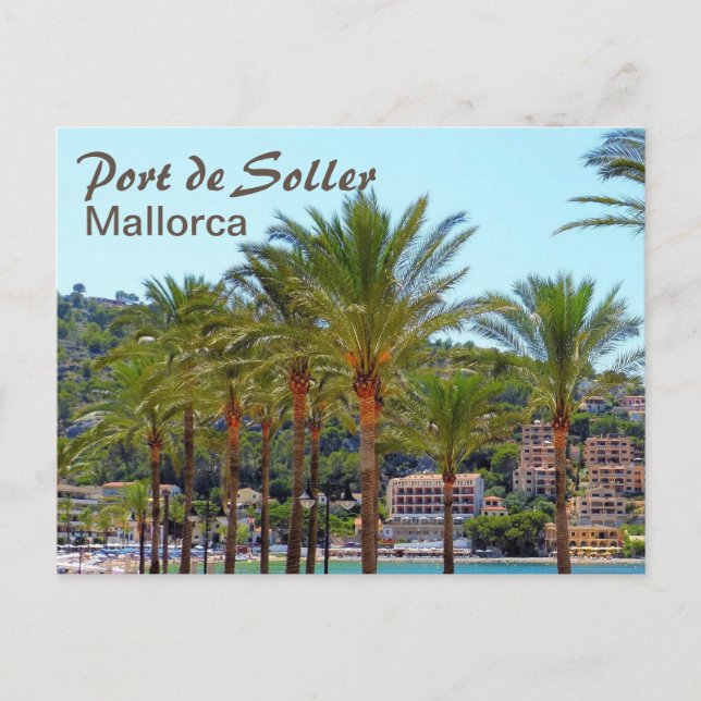 Carte Postale Port de Soller Mallorca (Devant)