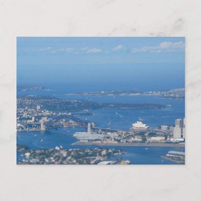 Carte Postale Port de Sydney (Devant)