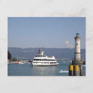 Carte Postale Port d'entrée de Lindau