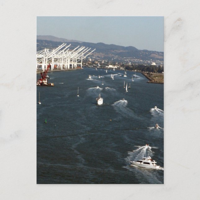 Carte Postale Port d'Oakland (Devant)