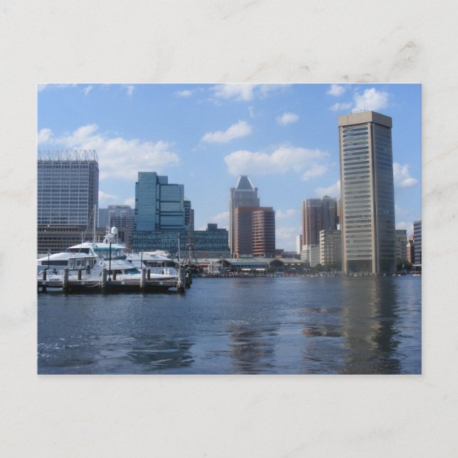 Carte Postale Port intérieur de Baltimore (Devant)
