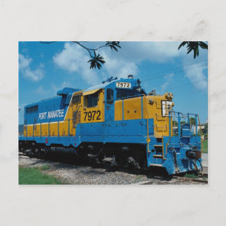 Carte Postale Port Manatee RR, EMD GP-9m