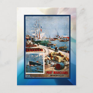 Carte Postale Port Marchand, Marseille