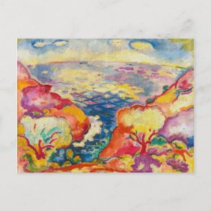 Carte Postale Port Miou Georges Braque