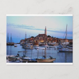 Carte Postale Port Rovinj, Croatie
