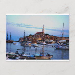 Carte Postale Port Rovinj, Croatie